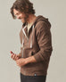 Men's Midweight Full Zip - Chestnut